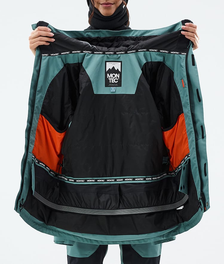 Montec Fawk W Snowboardjacke Damen Atlantic, Bild 10 von 10