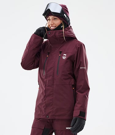 Montec Fawk W Snowboardjacke Damen Burgundy