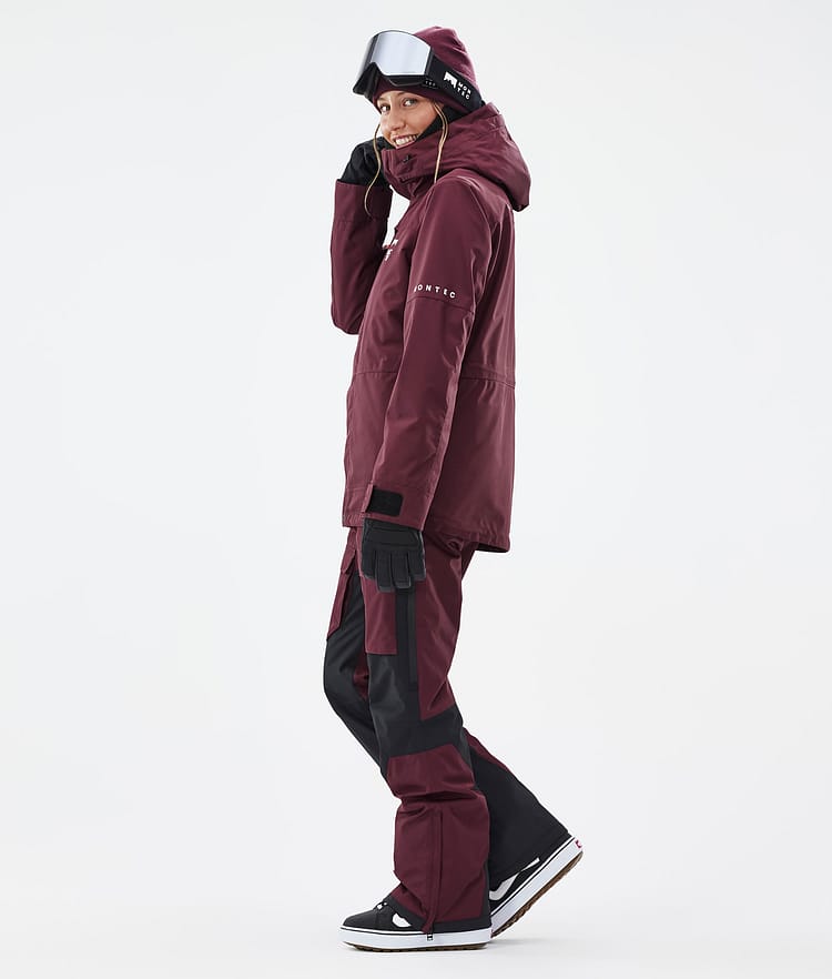 Montec Fawk W Snowboardjacke Damen Burgundy Renewed, Bild 4 von 10