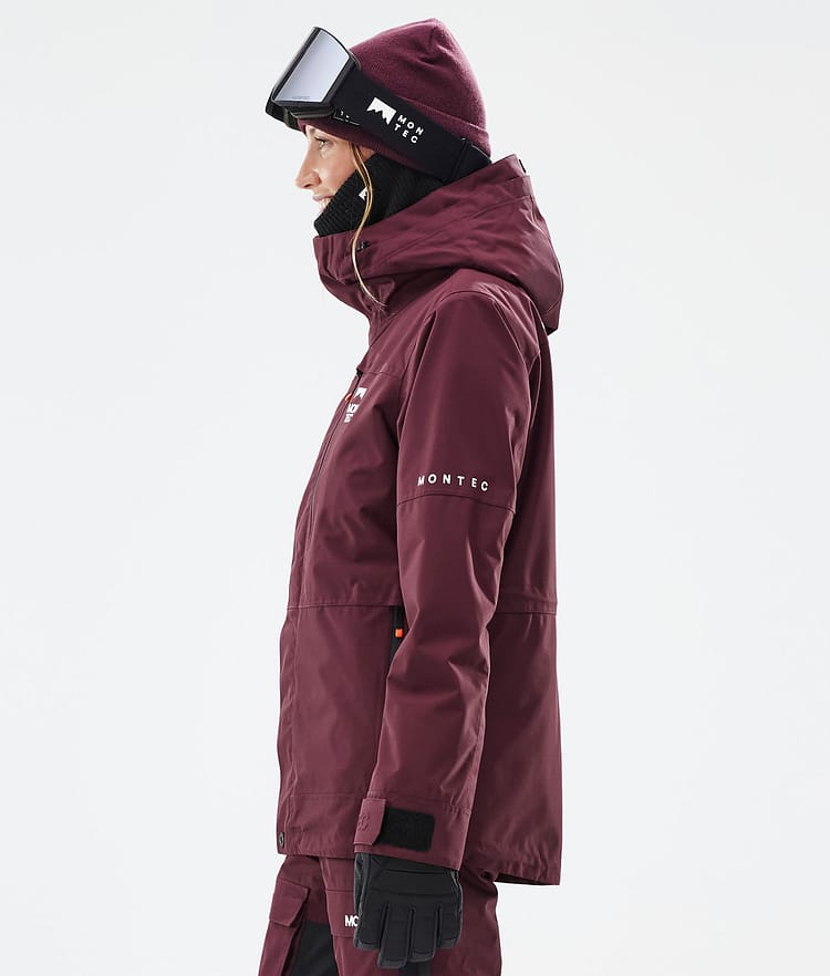 Montec Fawk W Skijacke Damen Burgundy, Bild 6 von 10