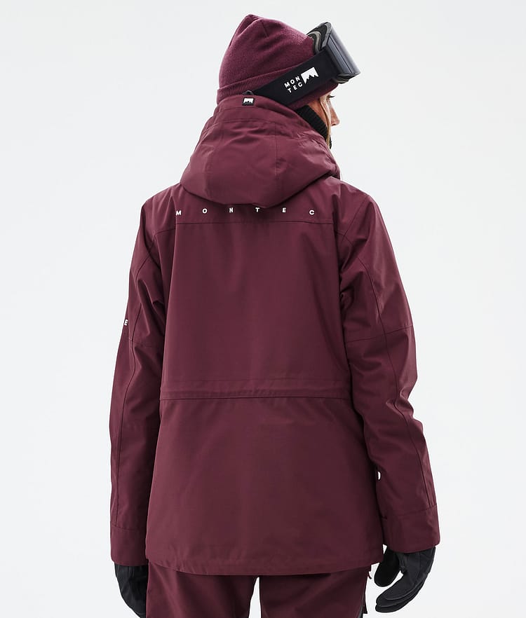 Montec Fawk W Skijacke Damen Burgundy, Bild 7 von 10