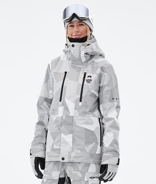 Montec Fawk W Snowboardjacke Damen Snow Camo