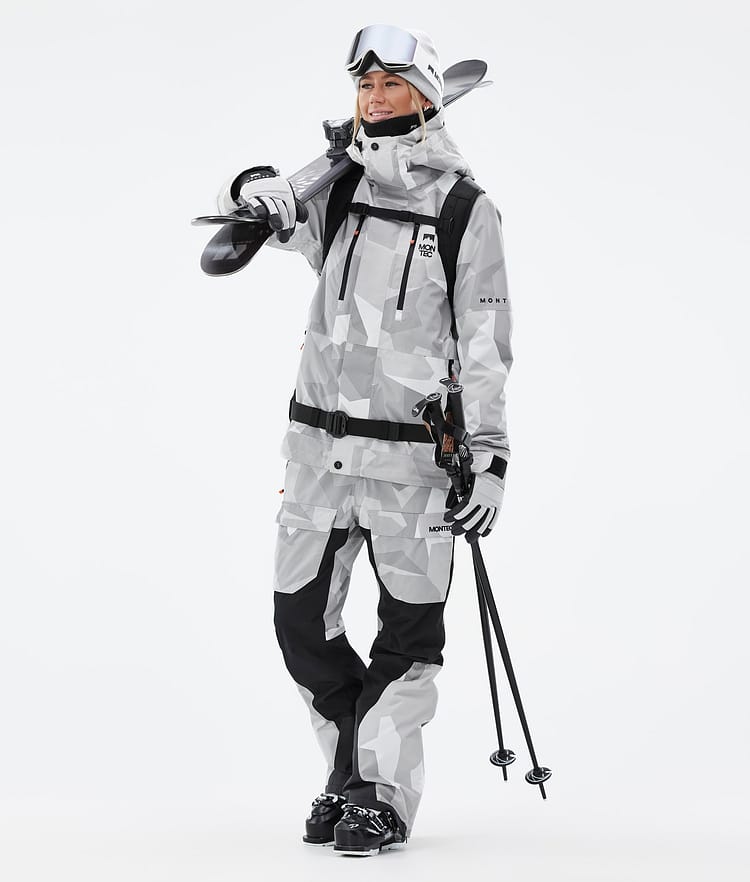 Montec Fawk W Skijacke Damen Snow Camo