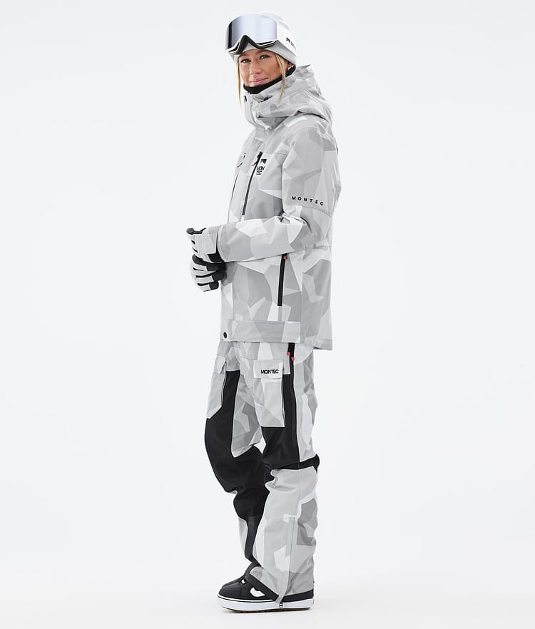 Montec Fawk W Snowboardjacke Damen Snow Camo