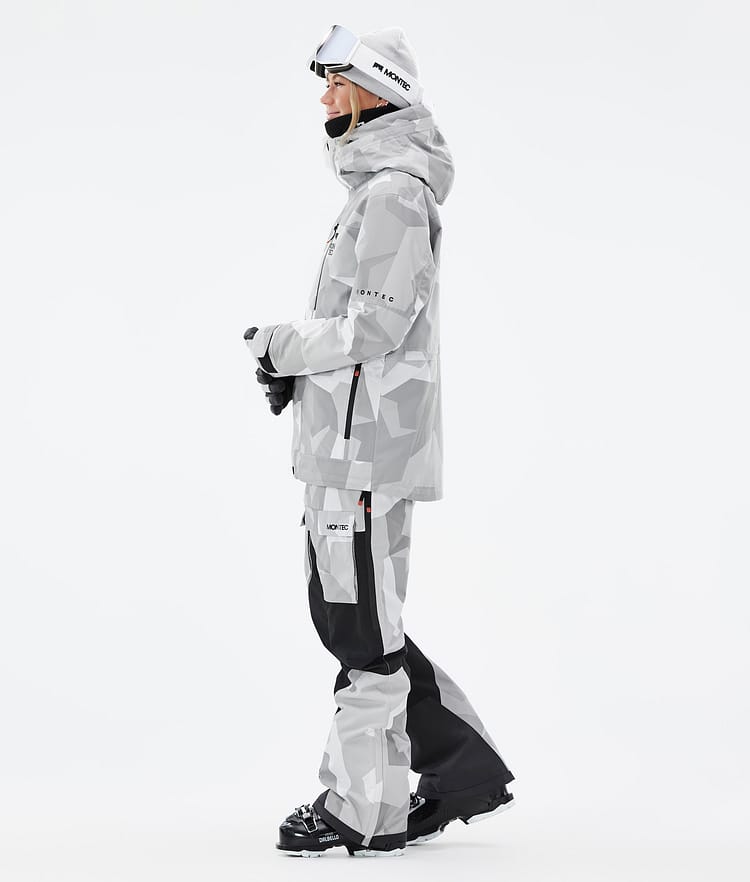 Montec Fawk W Skijacke Damen Snow Camo