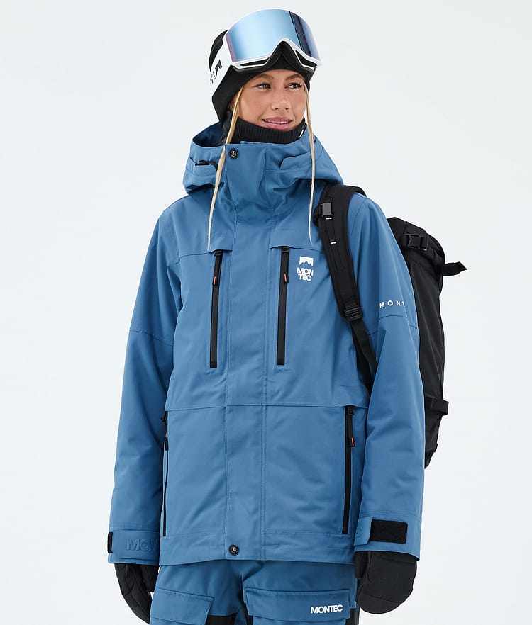 Montec Fawk W Skijacke Damen Blue Steel, Bild 1 von 9