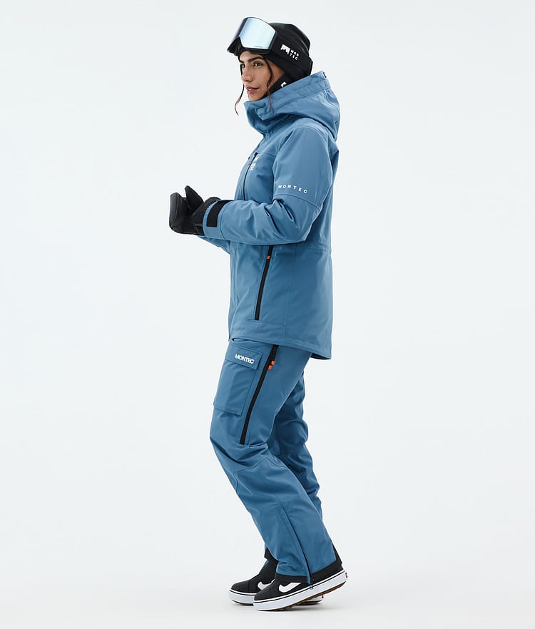 Montec Fawk W Snowboardjacke Damen Blue Steel Renewed, Bild 4 von 10