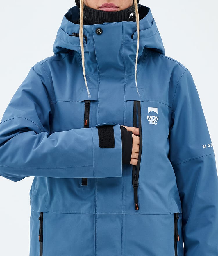 Montec Fawk W Snowboardjacke Damen Blue Steel, Bild 8 von 9