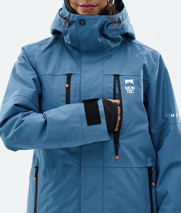 Montec Fawk W Skijacke Damen Blue Steel, Bild 9 von 10