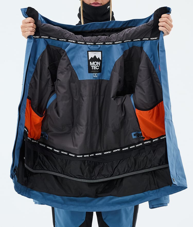 Montec Fawk W Skijacke Damen Blue Steel, Bild 9 von 9