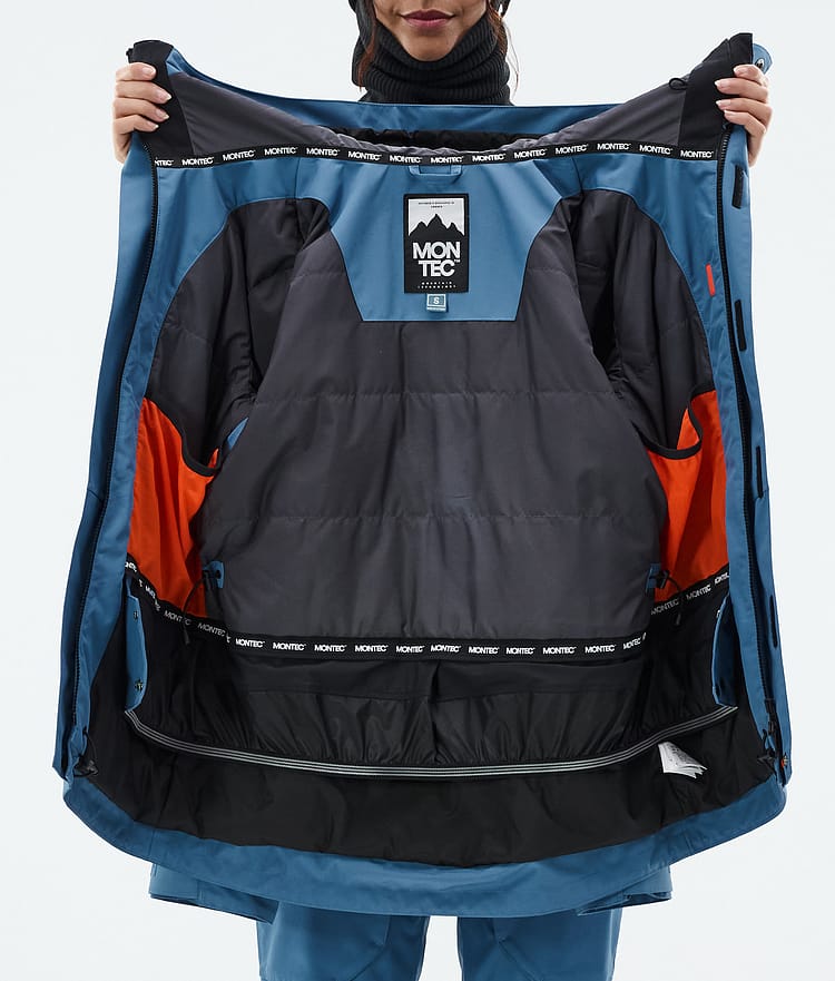 Montec Fawk W Skijacke Damen Blue Steel, Bild 10 von 10