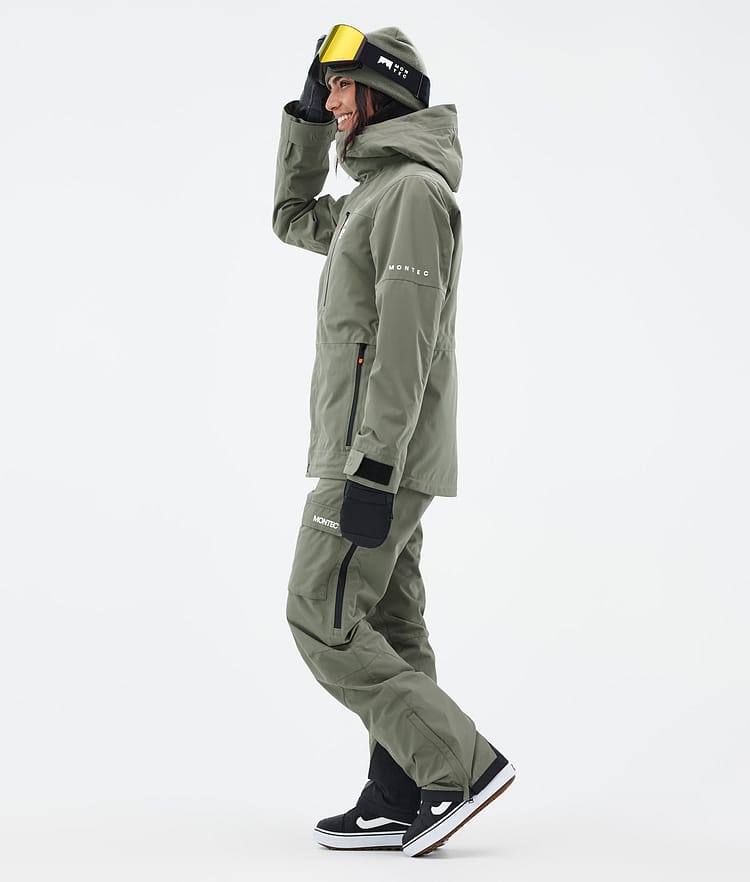 Montec Fawk W Snowboardjacke Damen Greenish Renewed, Bild 3 von 9