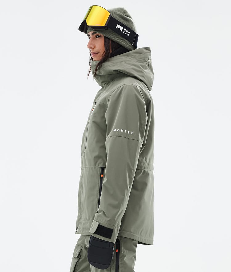 Montec Fawk W Snowboardjacke Damen Greenish Renewed, Bild 5 von 9
