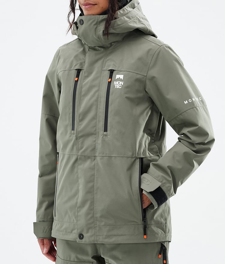 Montec Fawk W Snowboardjacke Damen Greenish Renewed, Bild 7 von 9