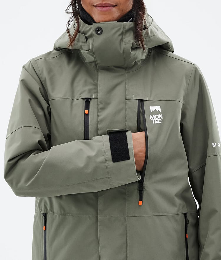 Montec Fawk W Snowboardjacke Damen Greenish Renewed, Bild 8 von 9