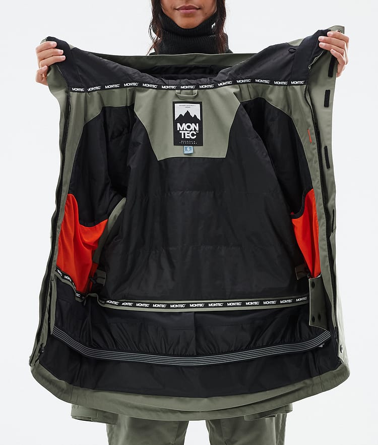 Montec Fawk W Skijacke Damen Greenish, Bild 9 von 9