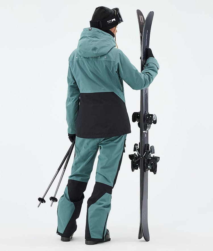 Montec Moss W Skijacke Damen Atlantic/Black, Image 3 of 9
