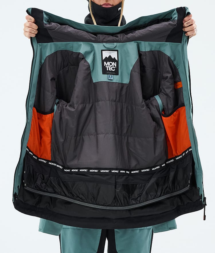 Montec Moss W Skijacke Damen Atlantic/Black, Image 9 of 9