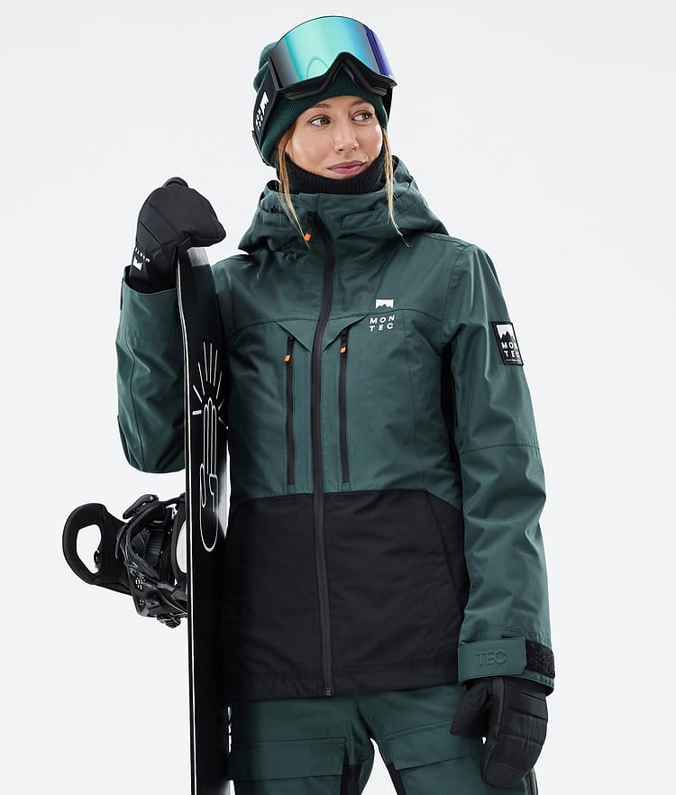 Montec Moss W Snowboardjacke Damen Dark Atlantic/Black