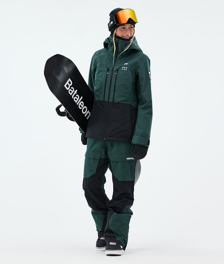 Montec Moss W Snowboardjacke Damen Dark Atlantic/Black, Bild 3 von 10