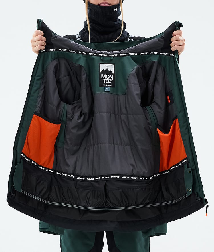 Montec Moss W Snowboardjacke Damen Dark Atlantic/Black, Bild 10 von 10