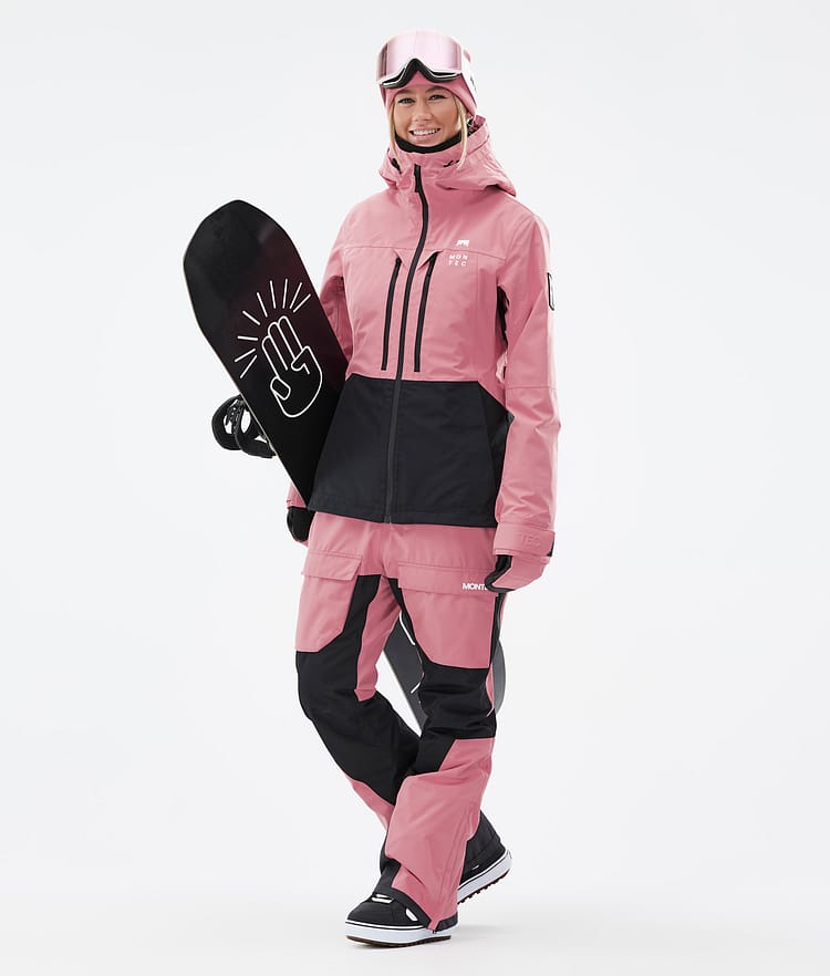 Montec Moss W Snowboardjacke Damen Pink/Black