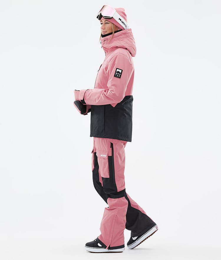 Montec Moss W Snowboardjacke Damen Pink/Black