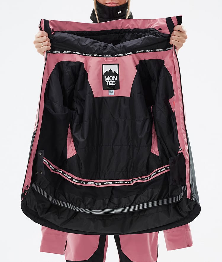 Montec Moss W Skijacke Damen Pink/Black