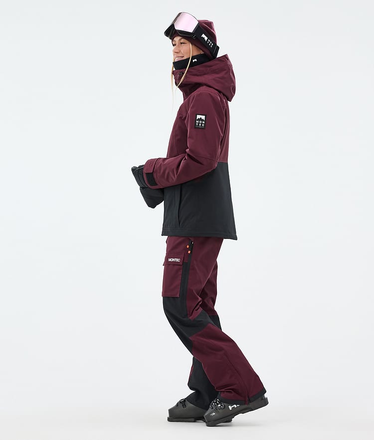 Montec Moss W Skijacke Damen Burgundy/Black, Bild 4 von 10