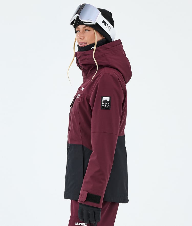 Montec Moss W Skijacke Damen Burgundy/Black, Image 5 of 9