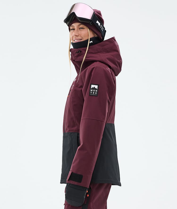 Montec Moss W Skijacke Damen Burgundy/Black, Bild 6 von 10