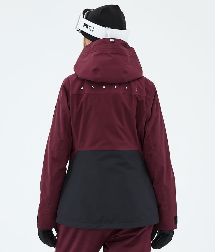 Montec Moss W Snowboardjacke Damen Burgundy/Black, Bild 6 von 9