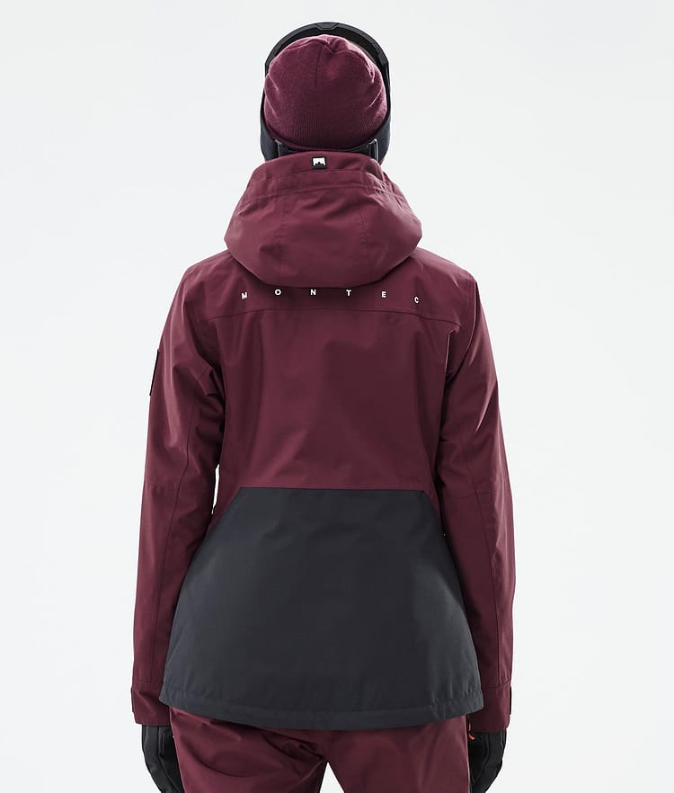 Montec Moss W Snowboardjacke Damen Burgundy/Black, Bild 7 von 10