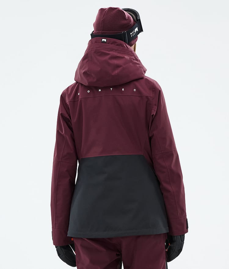 Montec Moss W Skijacke Damen Burgundy/Black, Bild 7 von 10