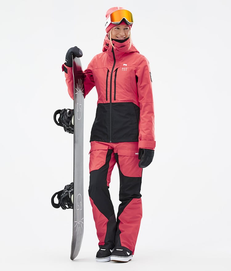 Montec Moss W Snowboardjacke Damen Coral/Black