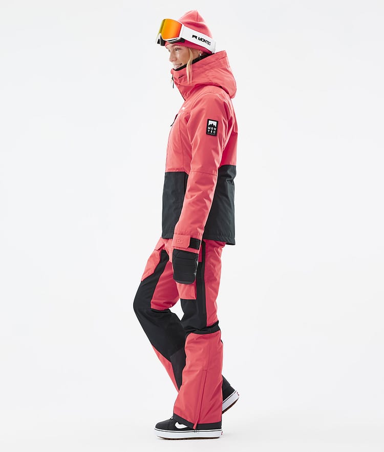 Montec Moss W Snowboardjacke Damen Coral/Black