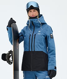 Montec Moss W Snowboardjacke Damen Blue Steel/Black
