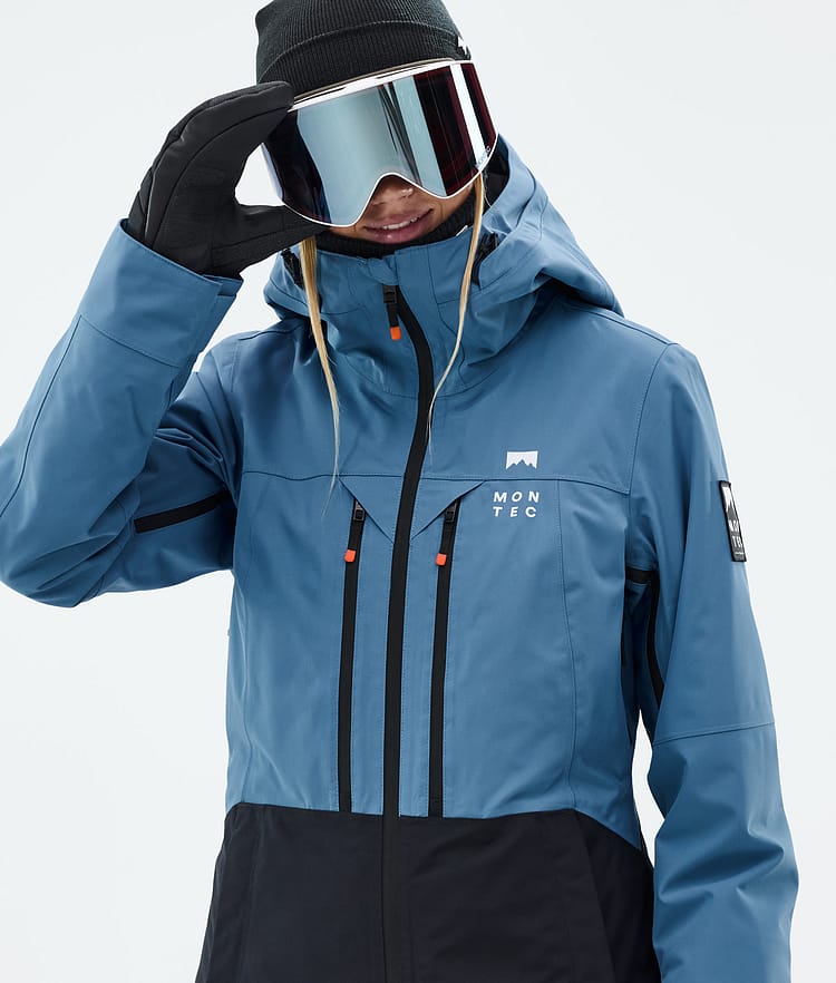 Montec Moss W Snowboardjacke Damen Blue Steel/Black Renewed, Bild 2 von 10