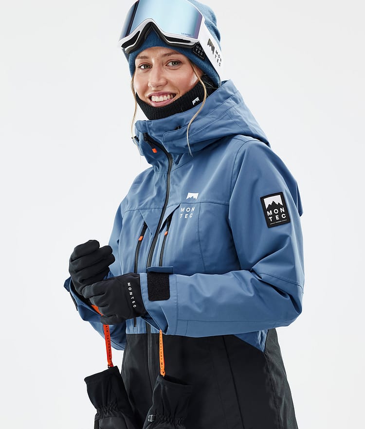 Montec Moss W Skijacke Damen Blue Steel/Black