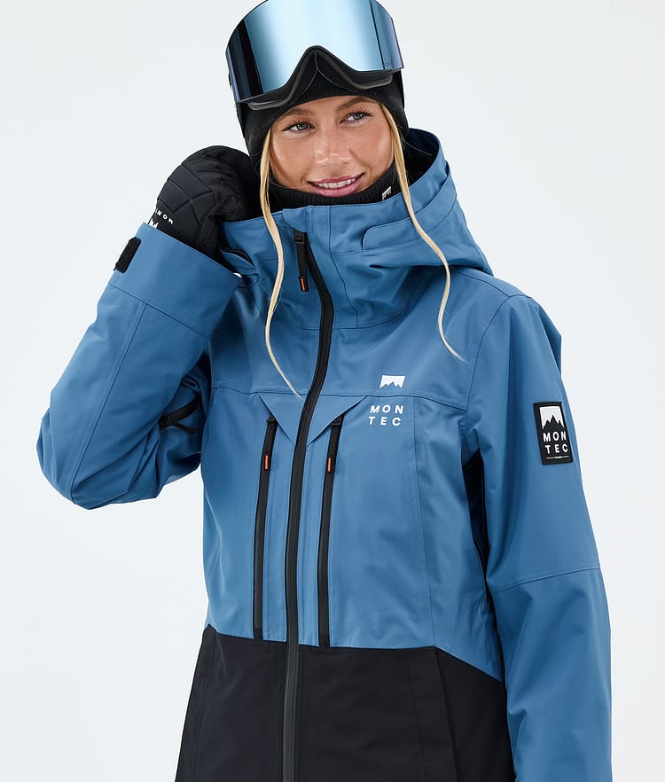 Montec Moss W Snowboardjacke Damen Blue Steel/Black, Image 4 of 9