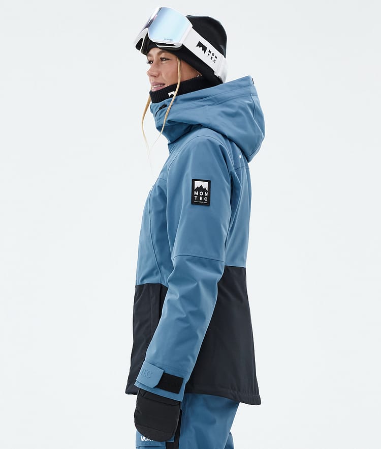 Montec Moss W Snowboardjacke Damen Blue Steel/Black Renewed, Bild 6 von 10