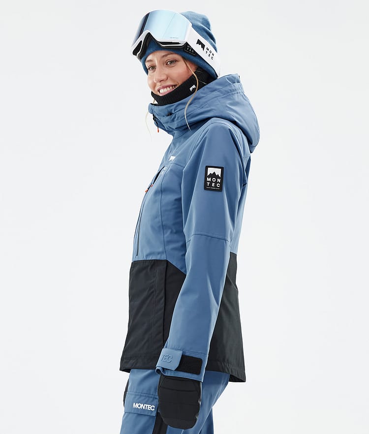 Montec Moss W Skijacke Damen Blue Steel/Black