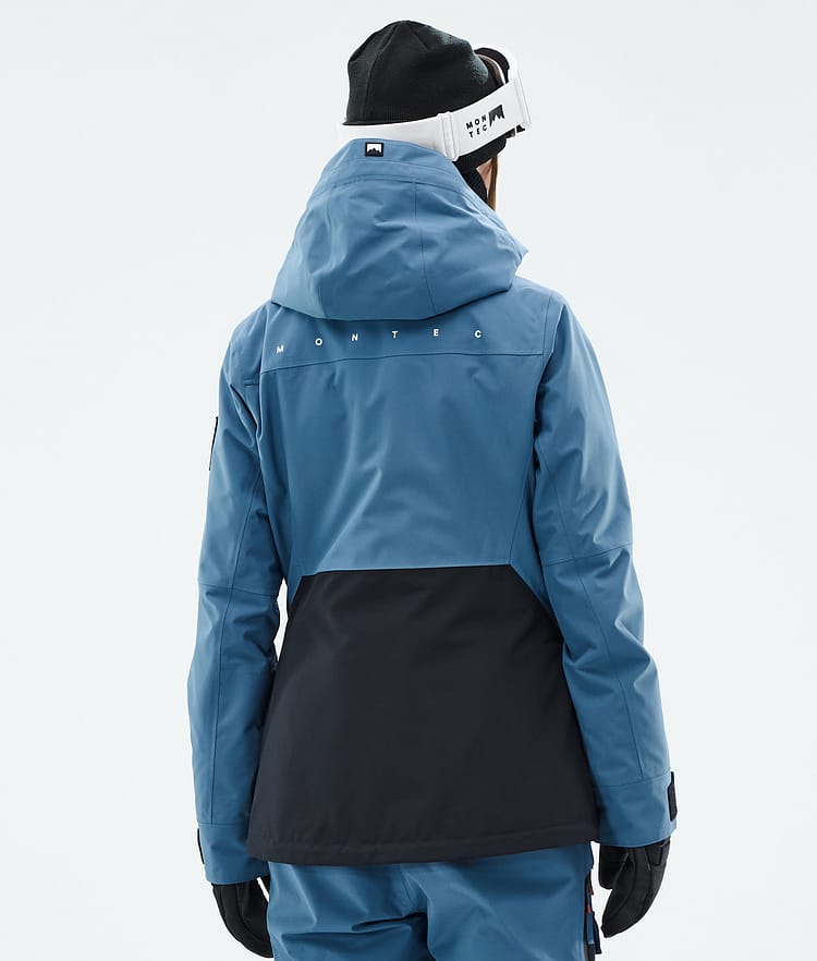 Montec Moss W Snowboardjacke Damen Blue Steel/Black Renewed, Bild 7 von 10