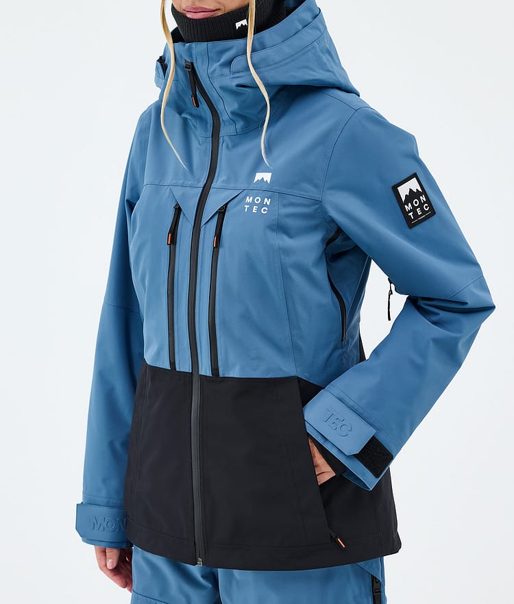 Montec Moss W Snowboardjacke Damen Blue Steel/Black, Image 7 of 9