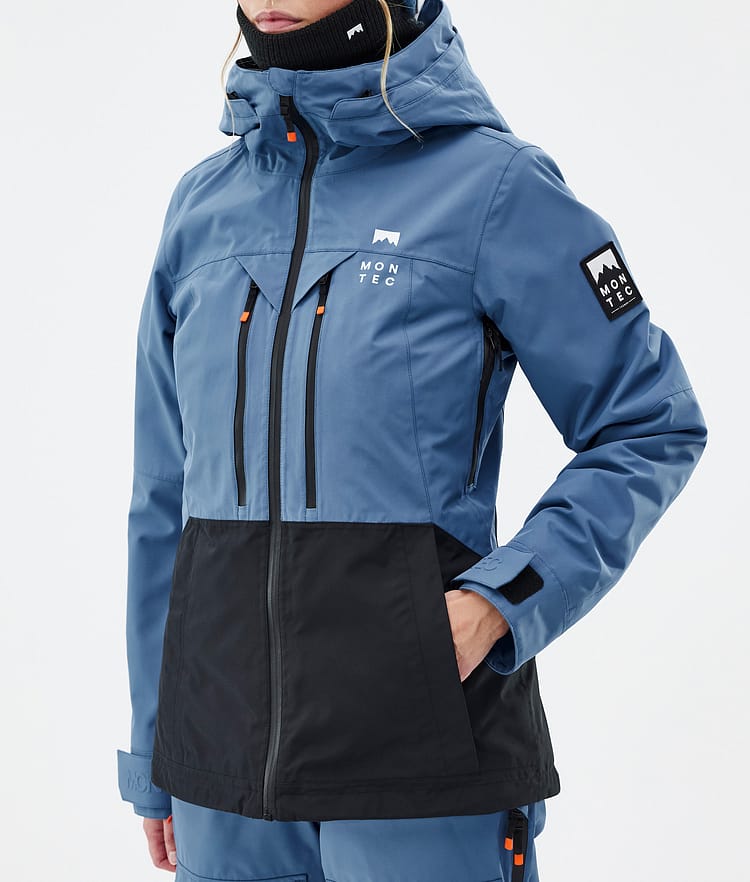 Montec Moss W Skijacke Damen Blue Steel/Black