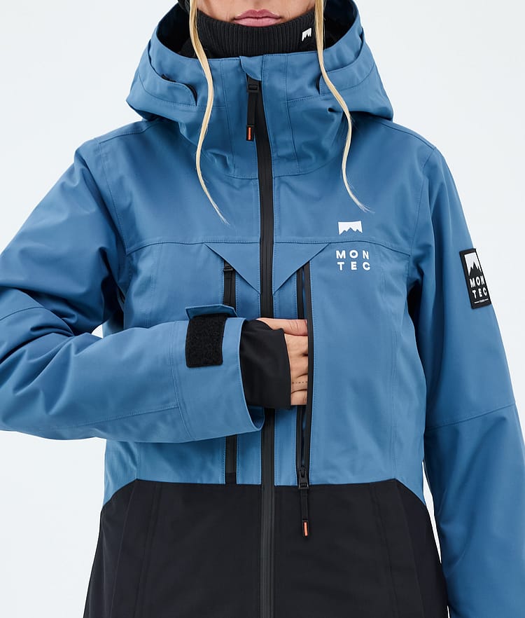 Montec Moss W Snowboardjacke Damen Blue Steel/Black, Image 8 of 9