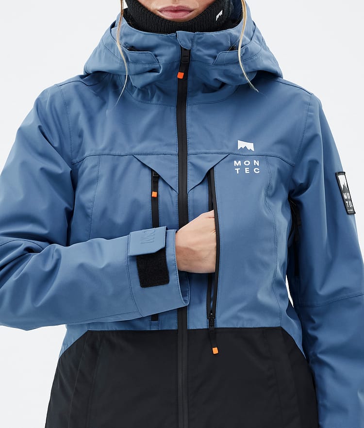 Montec Moss W Skijacke Damen Blue Steel/Black