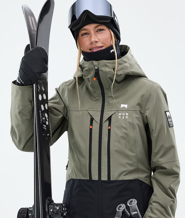 Montec Moss W Skijacke Damen Greenish/Black, Bild 2 von 10