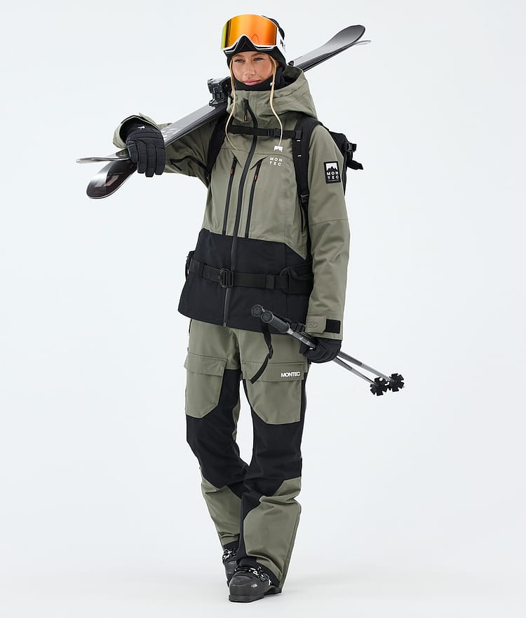Montec Moss W Skijacke Damen Greenish/Black, Bild 2 von 9