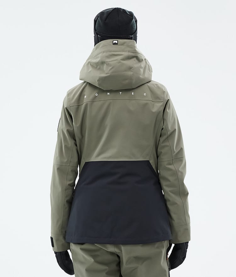 Montec Moss W Snowboardjacke Damen Greenish/Black Renewed, Bild 7 von 10